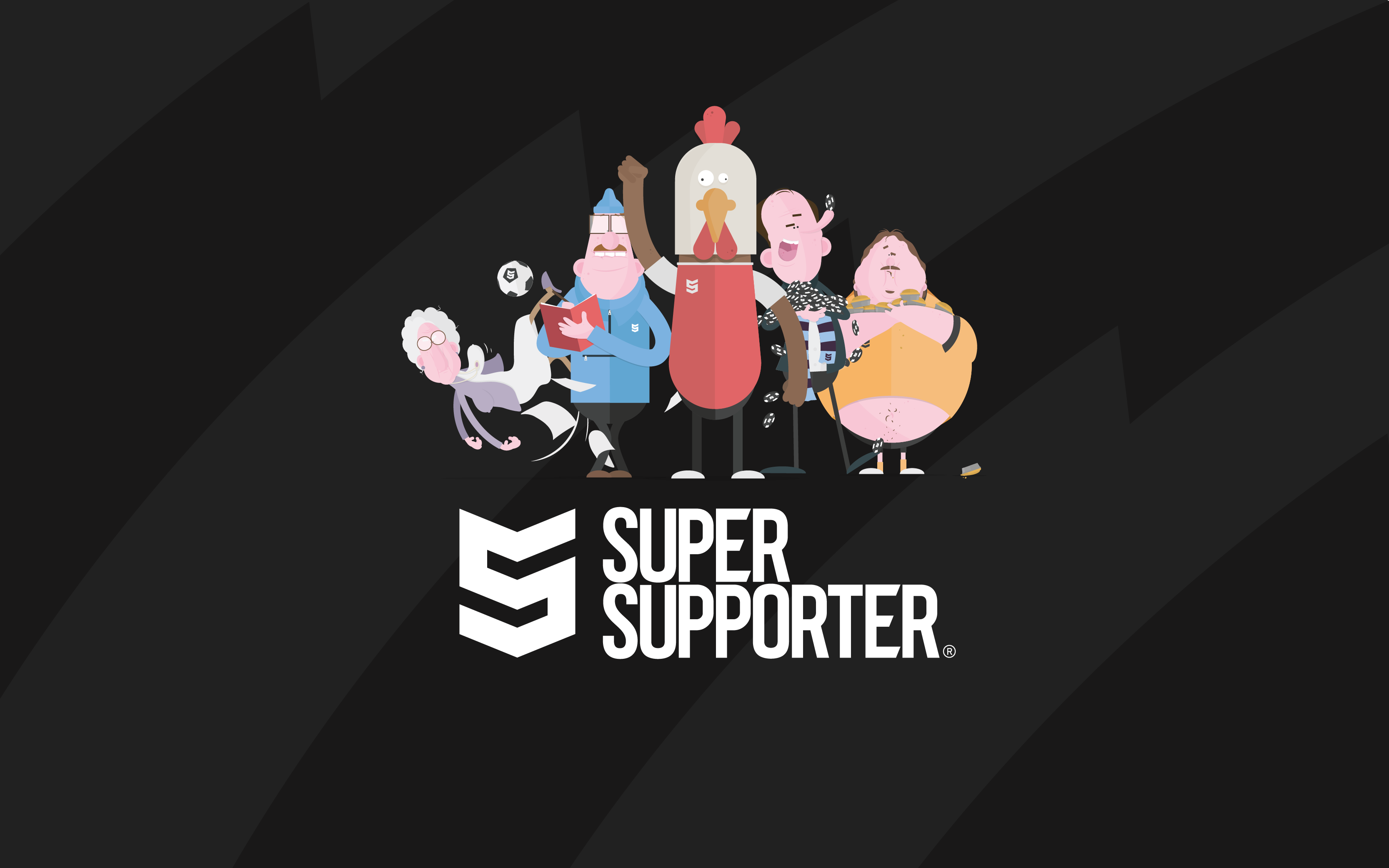free all in one football app and website super supporter agency text supporter
